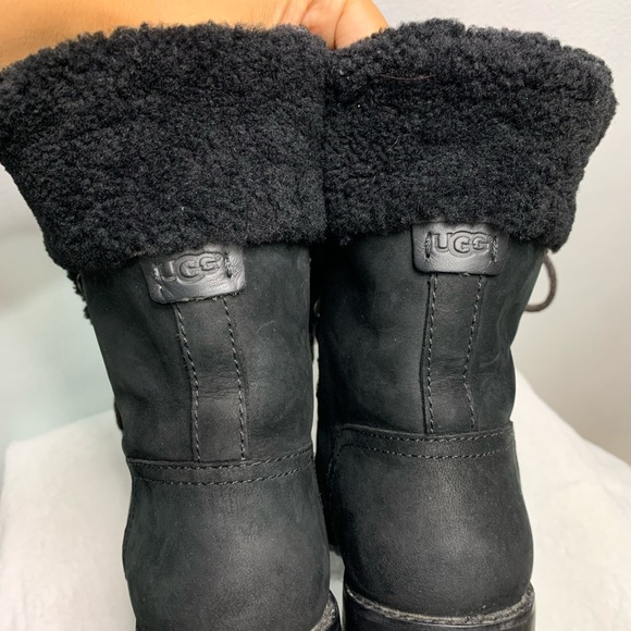 UGG Fraser Leather Hiker Boot - Picture 3 of 10